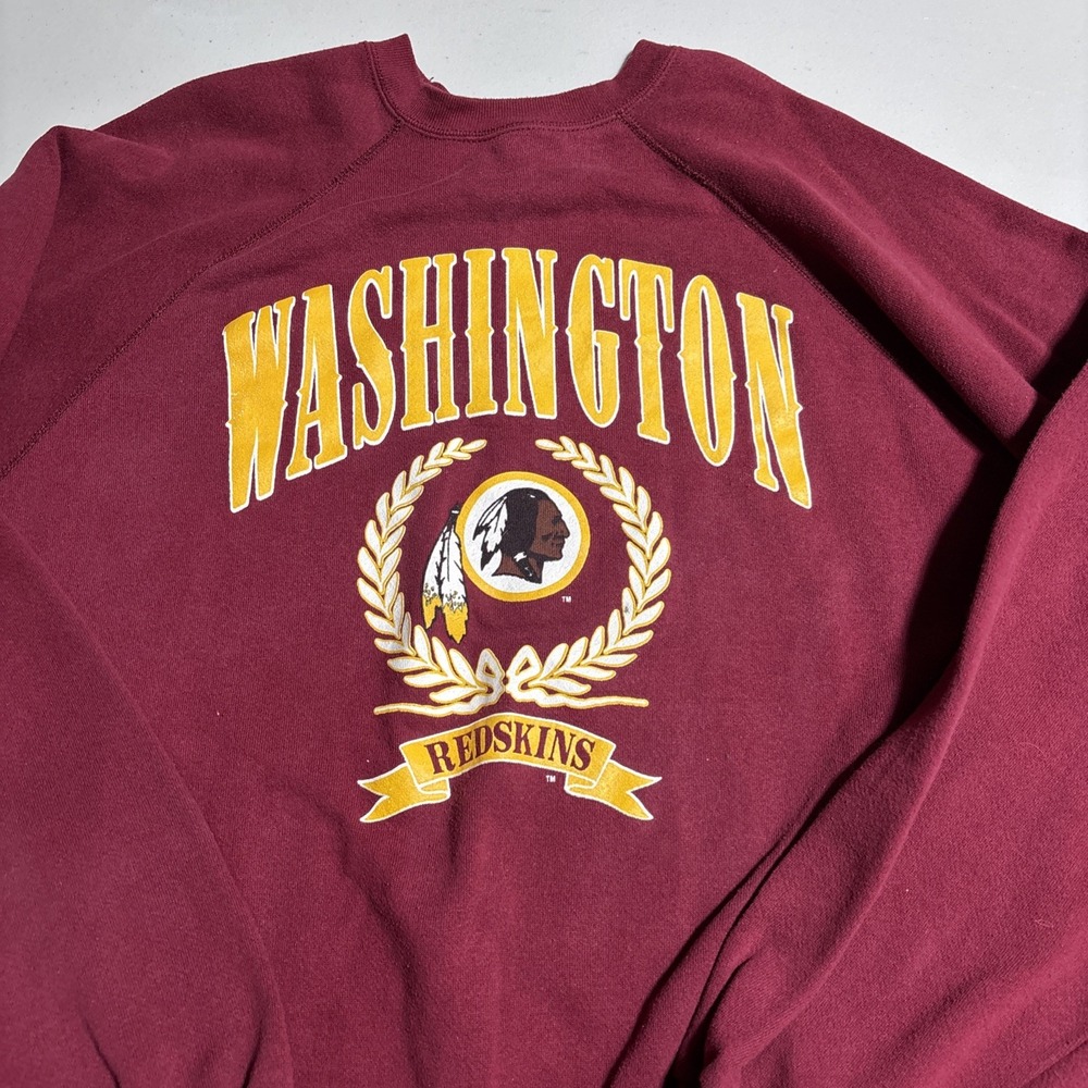 Vtg Jostens Made In USA Washington Redskins NFL 90's Sweatshirt 3XL Tall